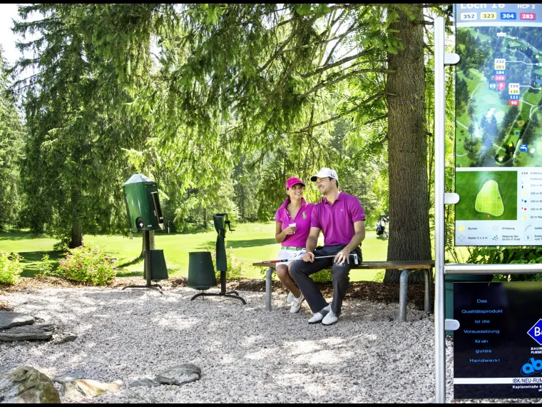 Pause am Golfplatz Achensee