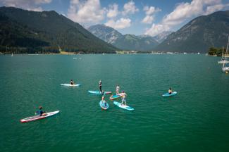 Stand up Paddling am Achensee