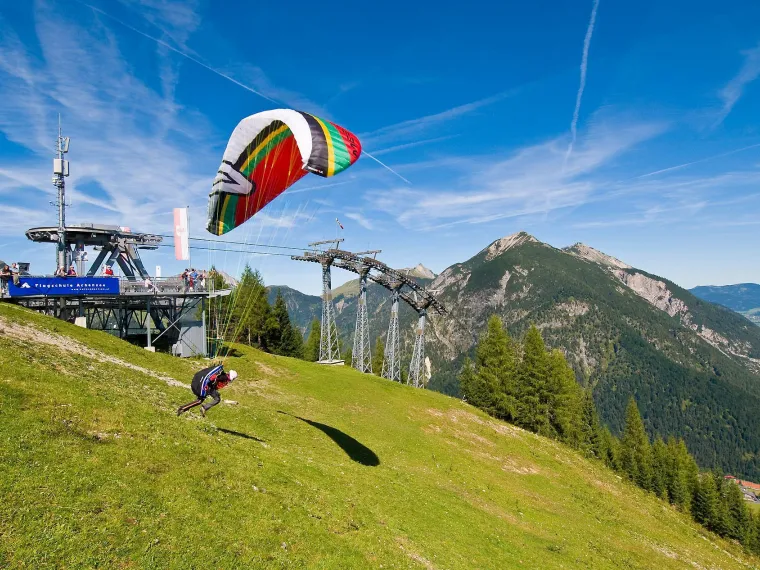Paraglider am Zwölferkopf