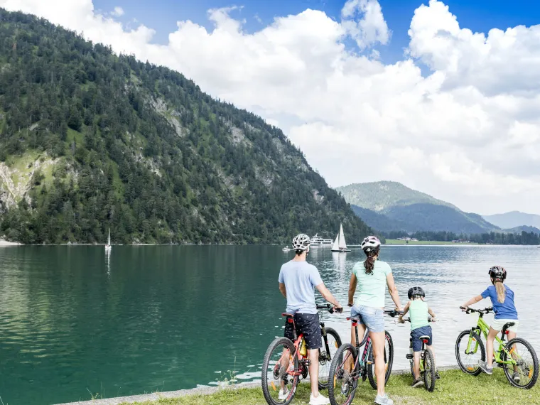 Fahrradfahren am Achensee